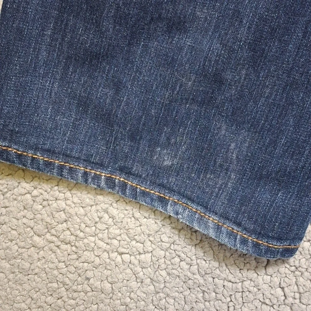 Seven7 Bootcut Jeans Women 18W (actual 42x30.5) Stretch Denim Contrast Stitching